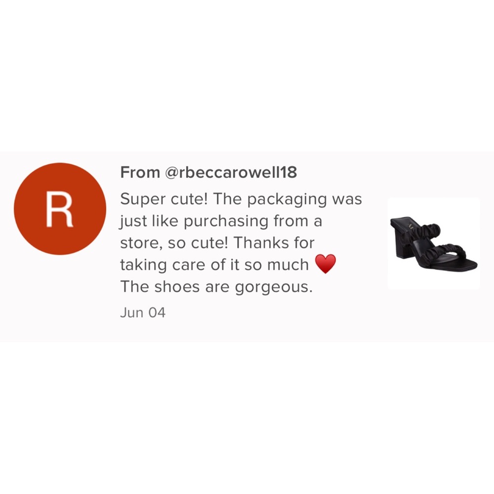 ARULA • First Love Girls Will Be Girls Pleated Block Heel Sandals Slip On Shoes - Picture 11 of 11